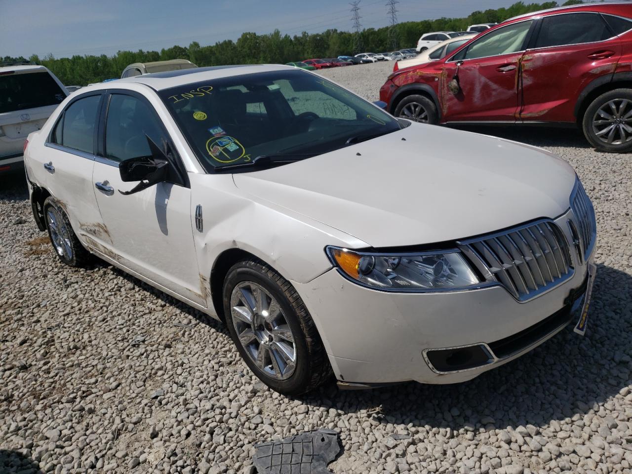 LINCOLN MKZ 2012 with VIN 3LNHL2JC9CR802724 - Photo from auction