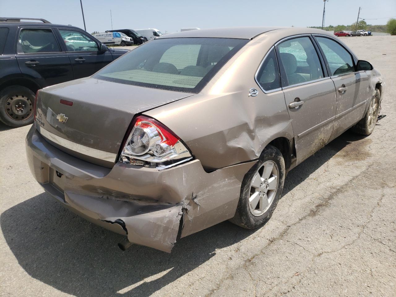 Photo 4 from auction – 2007 CHEVROLET IMPALA LT with VIN 2G1WT55N379334728