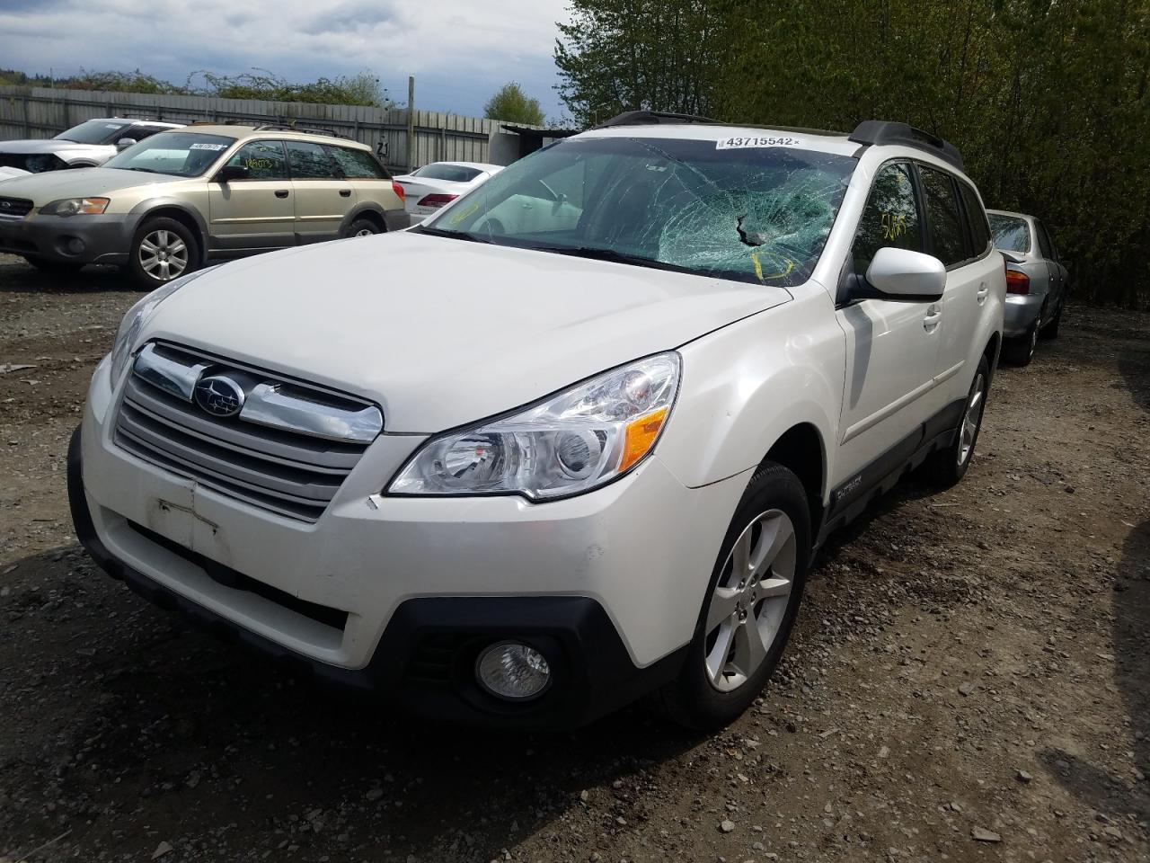 Photo 2 from auction – 2013 SUBARU OUTBACK 2. with VIN 4S4BRBGC0D3230521