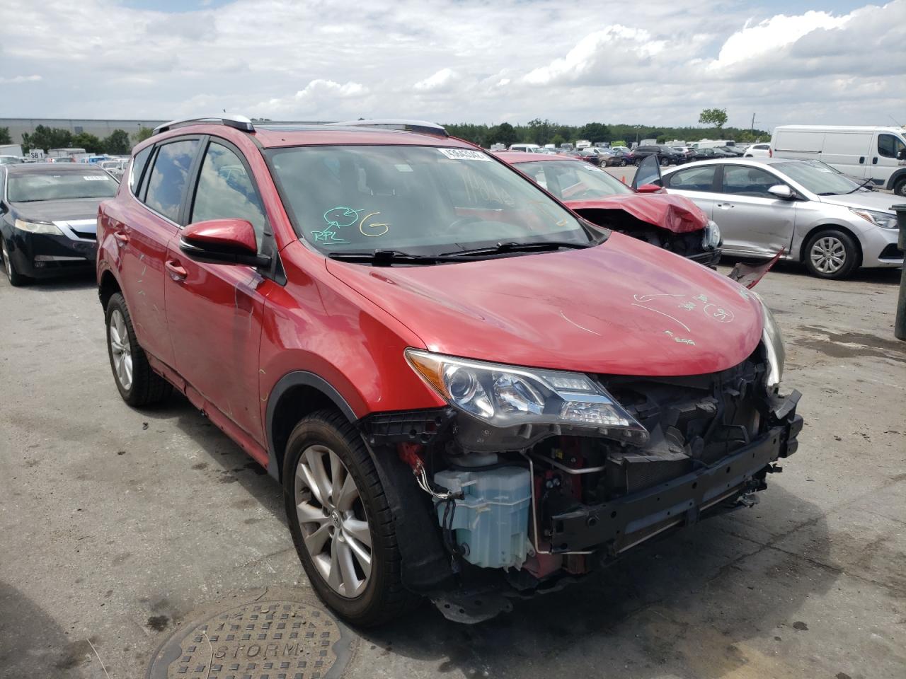 TOYOTA RAV4 LIMIT 2015 with VIN JTMYFREV5FD063591 - Photo from auction