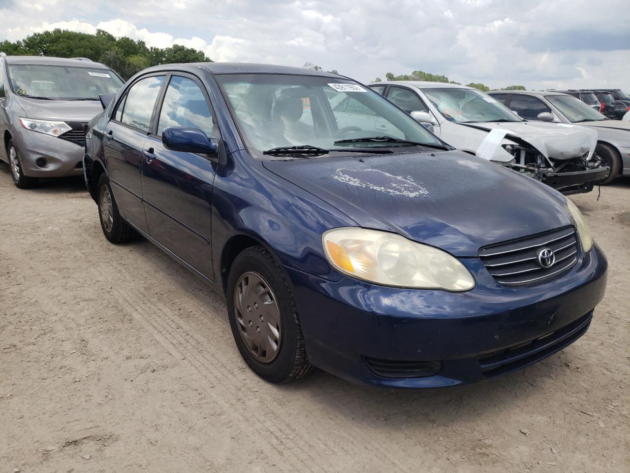 TOYOTA COROLLA CE 2003 z numerem VIN JTDBR32E432001315 - Zdjęcie z aukcji