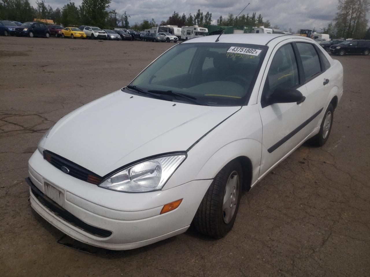 Photo 2 from auction – 2002 FORD FOCUS LX with VIN 1FAFP33P22W361008