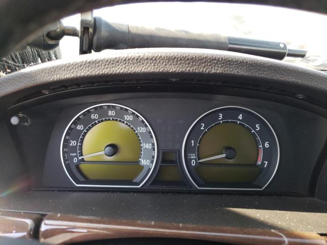 Photo 8 from auction – 2007 BMW 750 with VIN WBAHN835X7DT68437