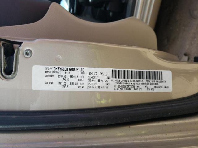 Photo 10 from auction – 2013 DODGE GRAND CARA with VIN 2C4RDGCG7DR771788