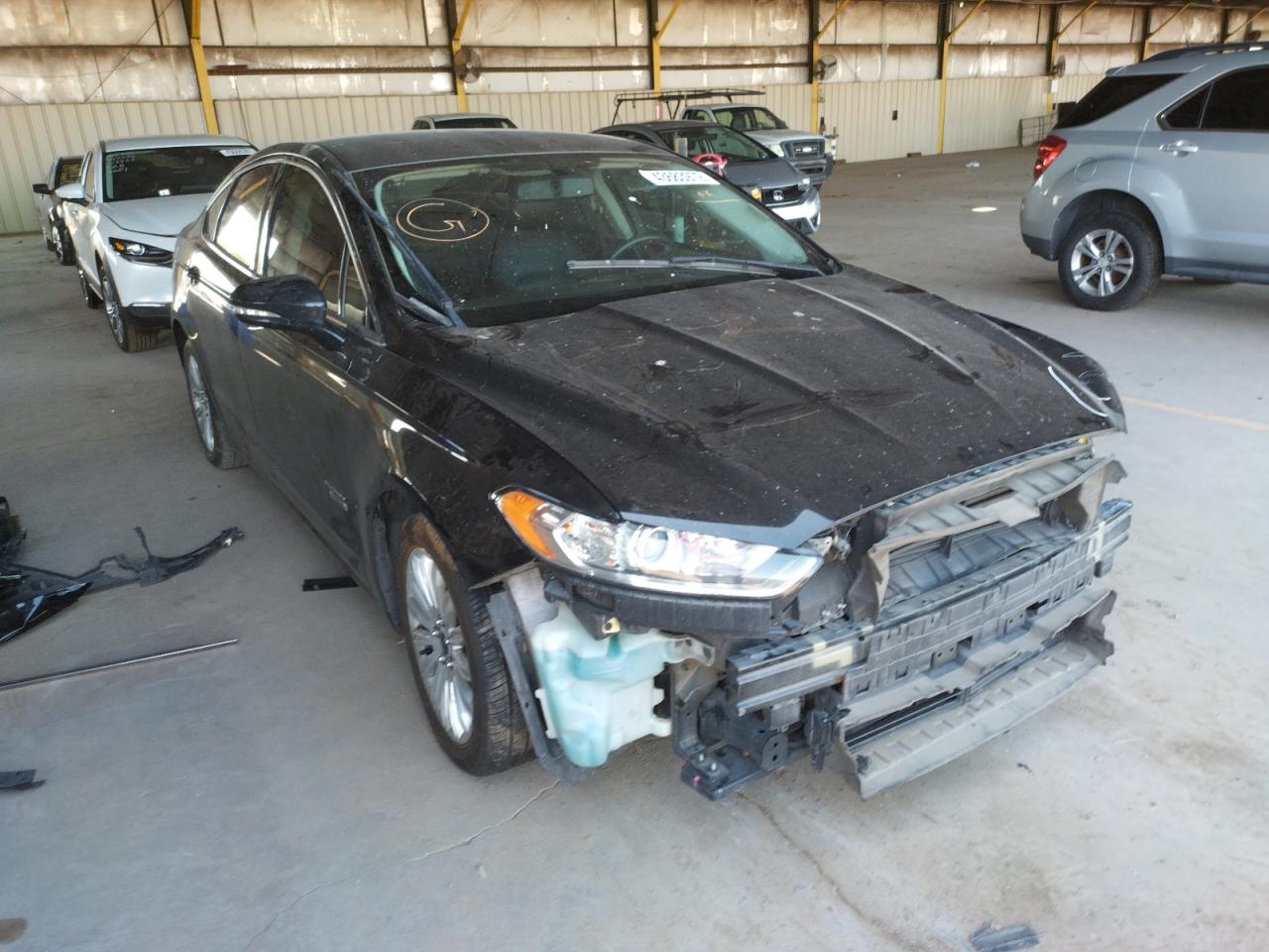 FORD FUSION SE 2015 with VIN 3FA6P0PU1FR294683 - Photo from auction