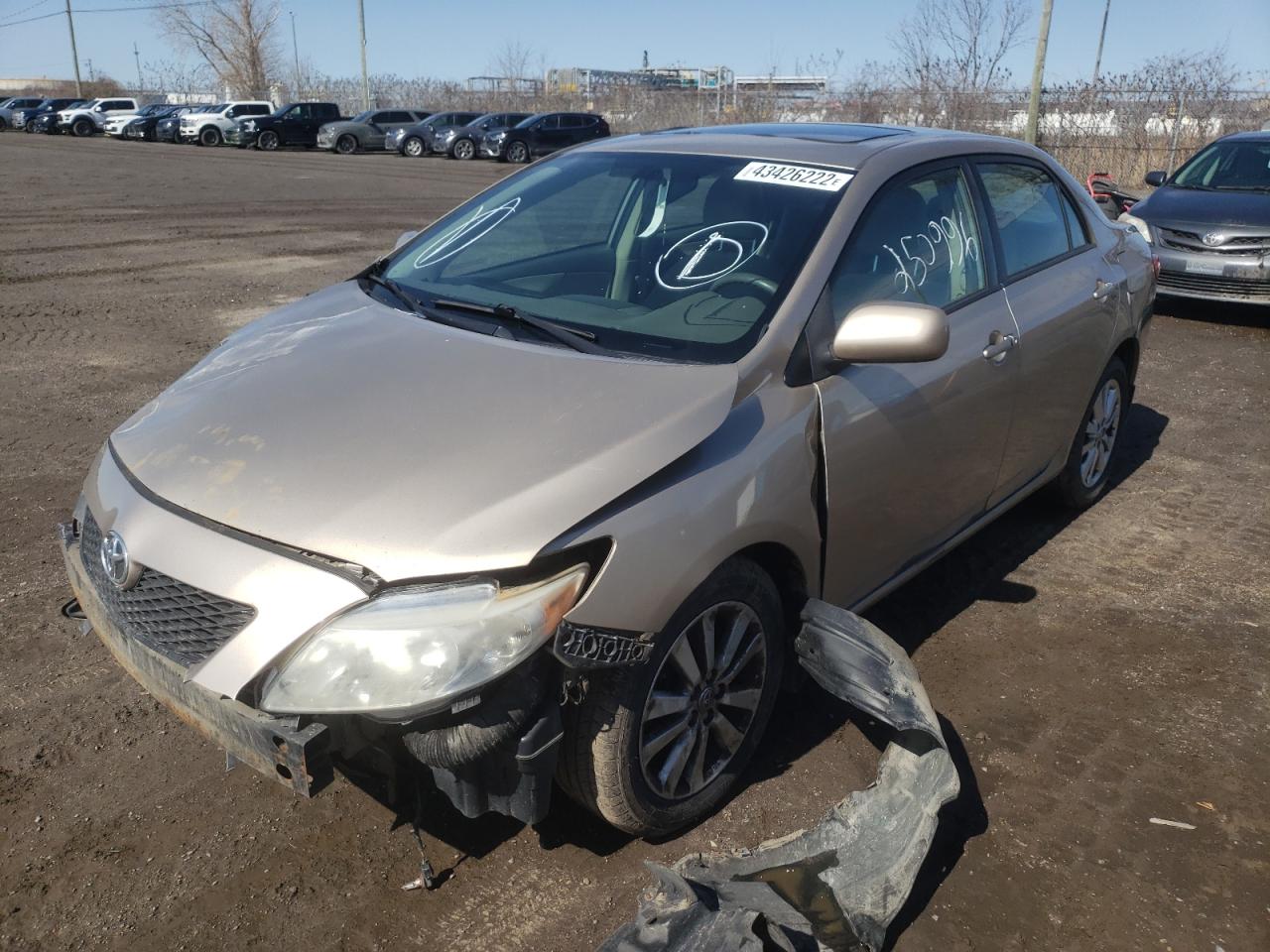 Photo 2 from auction – 2010 TOYOTA COROLLA BA with VIN 2T1BU4EE9AC199307