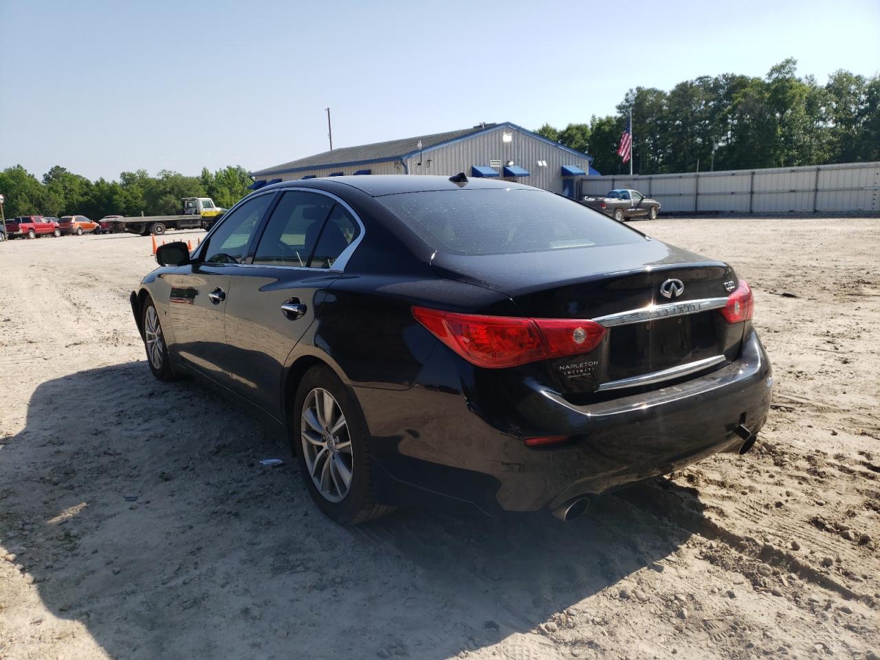 Photo 3 from auction – 2015 INFINITI Q50 BASE with VIN JN1BV7AP2FM340205