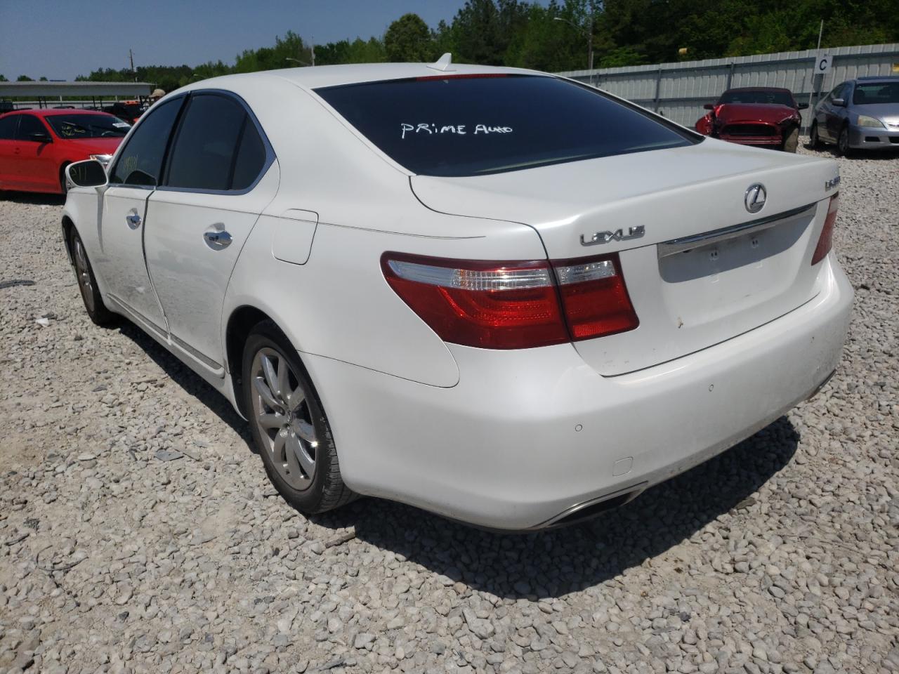 Photo 3 from auction – 2007 LEXUS LS 460 with VIN JTHBL46F975044299