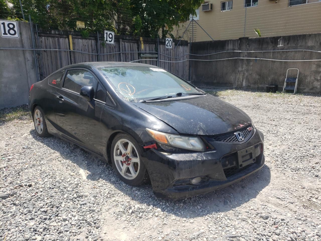 Photo 1 from auction – 2012 HONDA CIVIC SI with VIN 2HGFG4A57CH708304