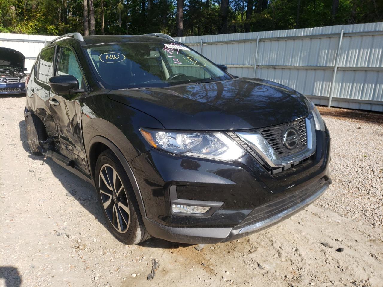 NISSAN ROGUE S 2019 with VIN 5N1AT2MV4KC772415 - Photo from auction