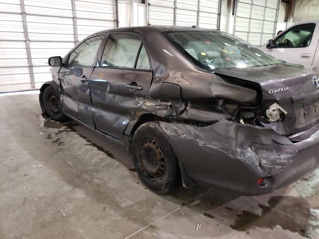 Photo 9 from auction – 2009 TOYOTA COROLLA BA with VIN JTDBL40E99J000699
