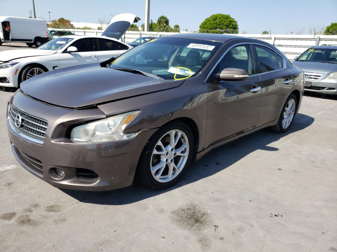 Photo 2 from auction – 2014 NISSAN MAXIMA S with VIN 1N4AA5AP8EC471254