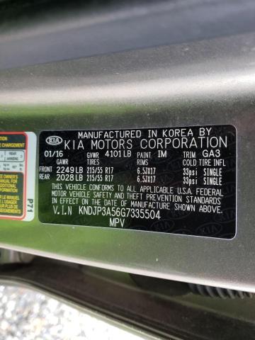 Foto 10 de la subasta – 2016 KIA SOUL + con VIN KNDJP3A56G7335504