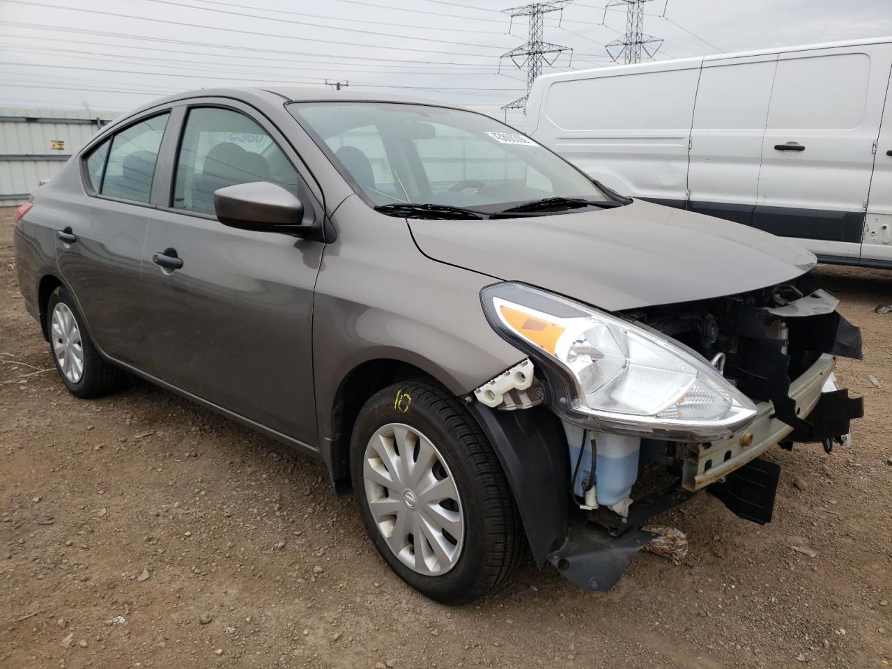 NISSAN VERSA S 2016 with VIN 3N1CN7AP4GL832184 - Photo from auction