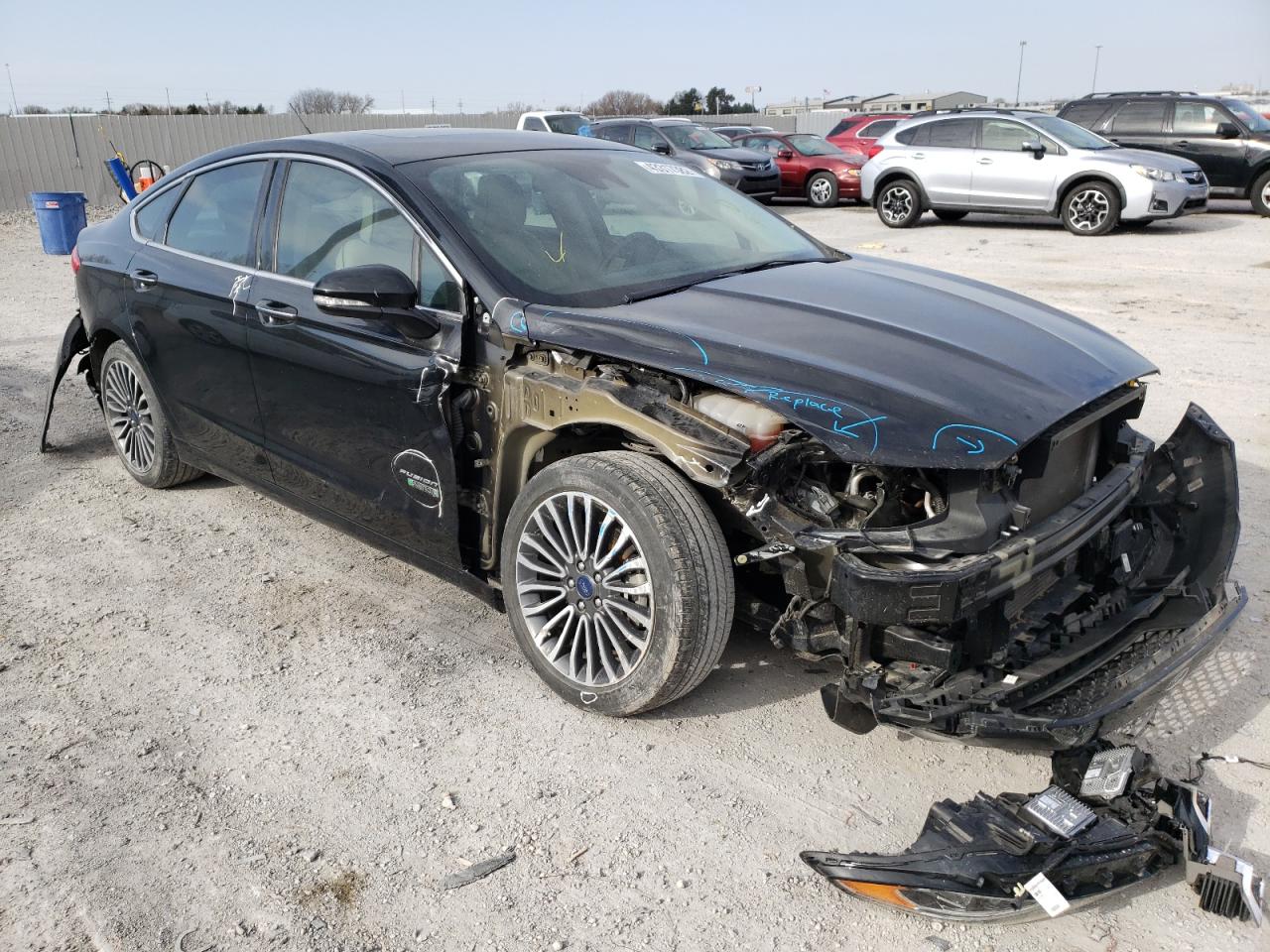 Photo 1 from auction – 2017 FORD FUSION TIT with VIN 3FA6P0SU2HR248015
