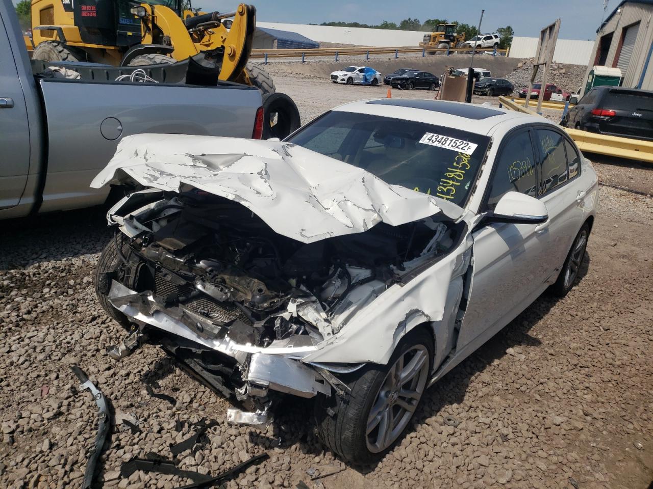 Photo 2 from auction – 2015 BMW 328 D with VIN WBA3D3C51FK158321