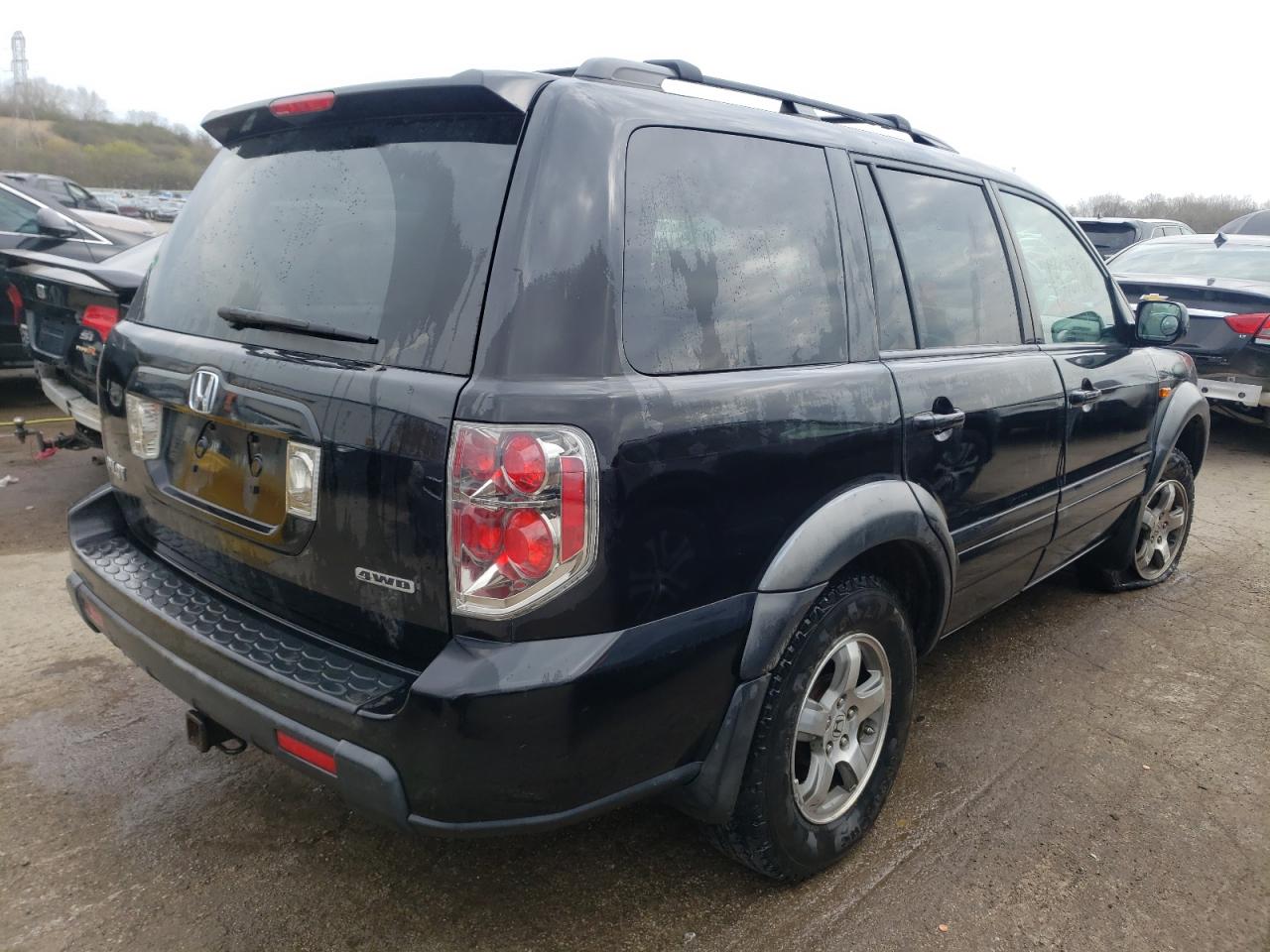 Photo 4 from auction – 2008 HONDA PILOT EXL with VIN 5FNYF18558B010155