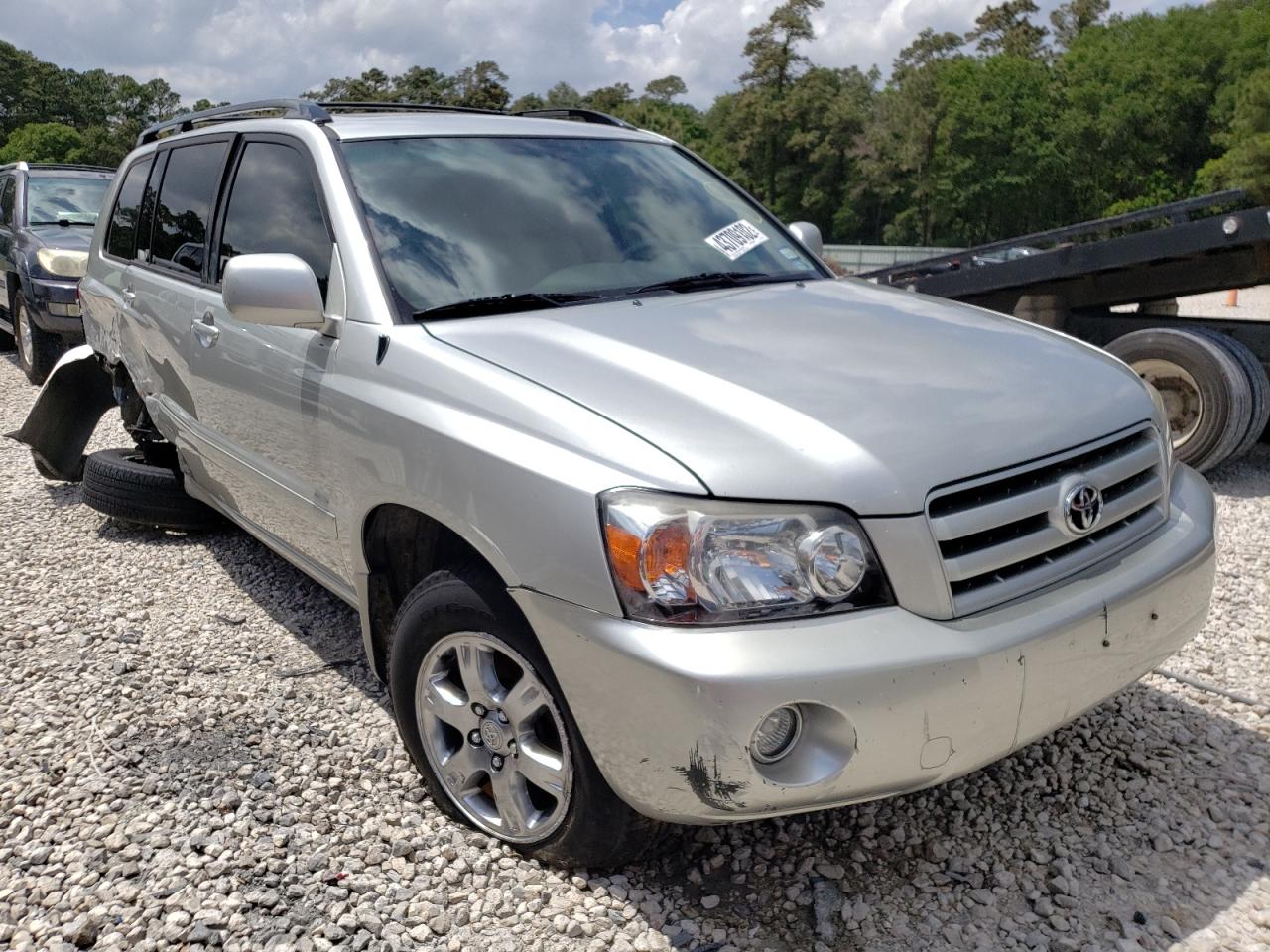 TOYOTA HIGHLANDER 2006 مع رقم تعريف المركبة JTEGP21A060119104 - صورة من المزاد