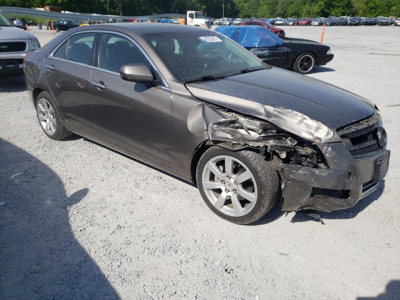CADILLAC ATS 2014 with VIN 1G6AA5RA1E0177368 - Photo from auction