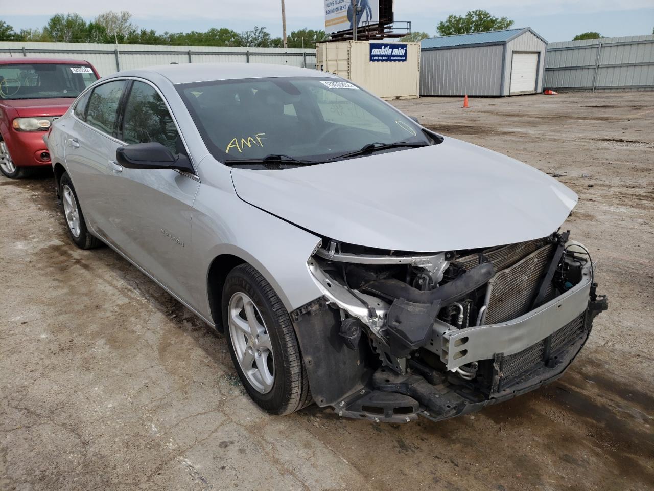 CHEVROLET MALIBU LS 2018 with VIN 1G1ZB5ST5JF149887 - Photo from auction