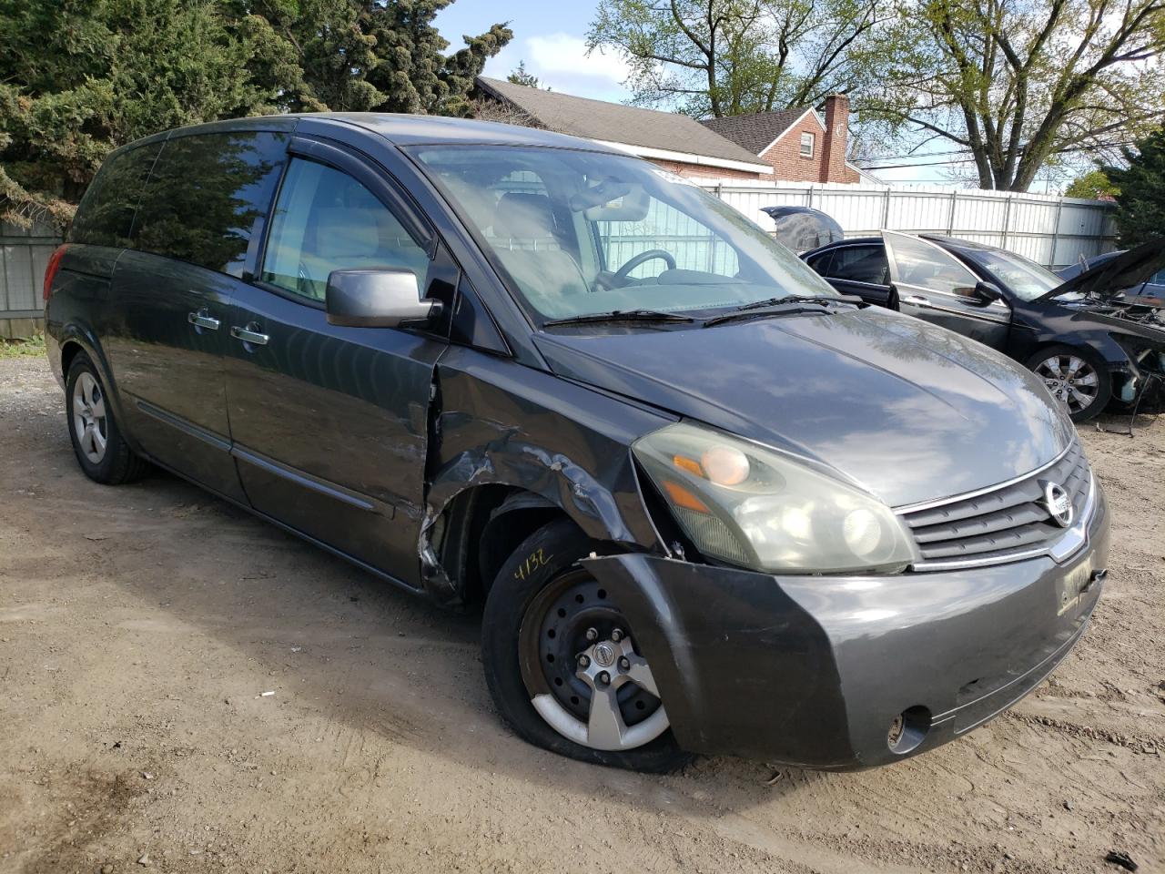 Photo 1 from auction – 2007 NISSAN QUEST S with VIN 5N1BV28U87N118481