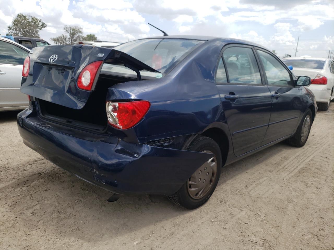 Photo 4 from auction – 2003 TOYOTA COROLLA CE with VIN JTDBR32E432001315