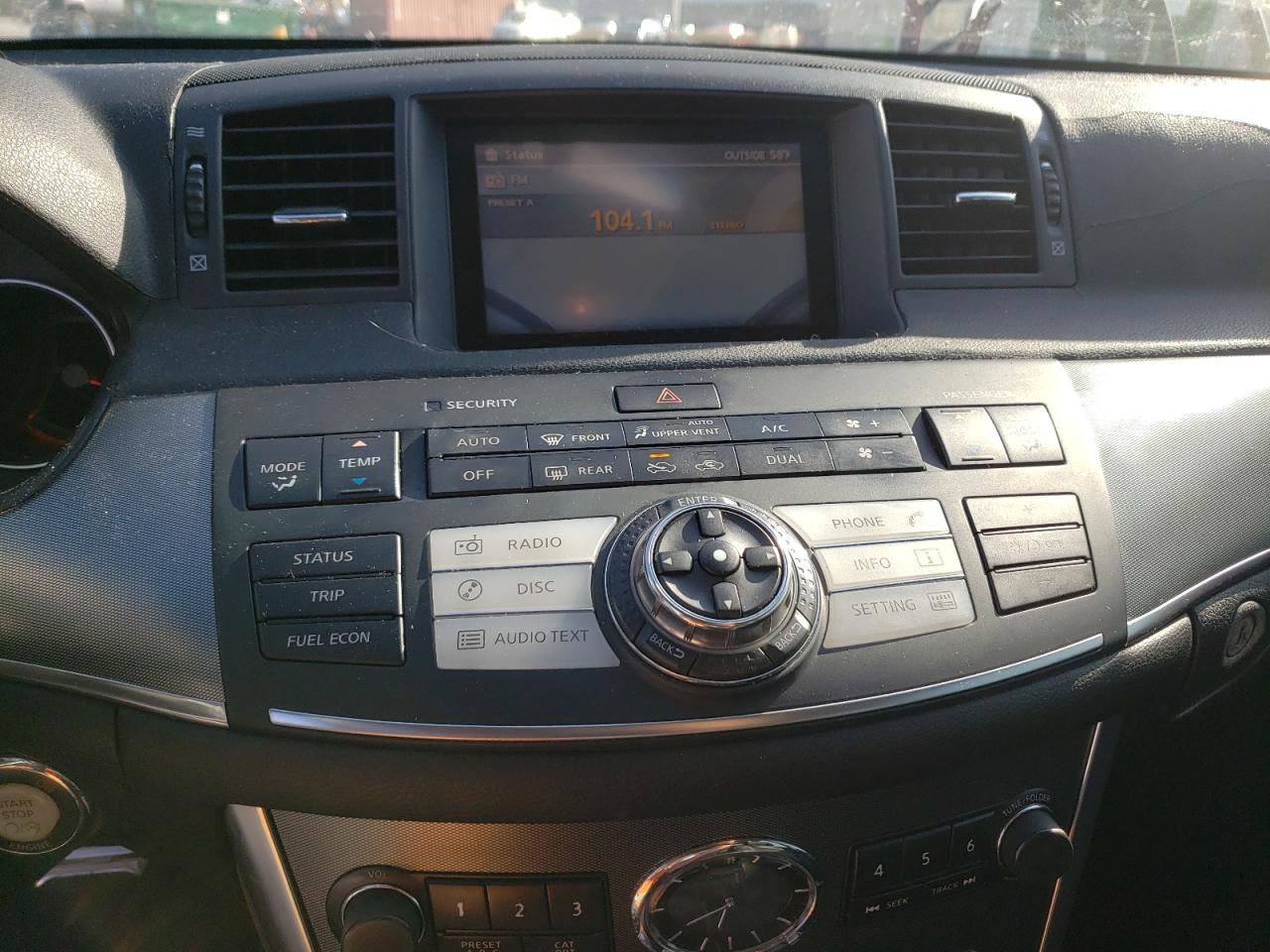 Photo 9 from auction – 2007 INFINITI M35 BASE with VIN JNKAY01E07M303837