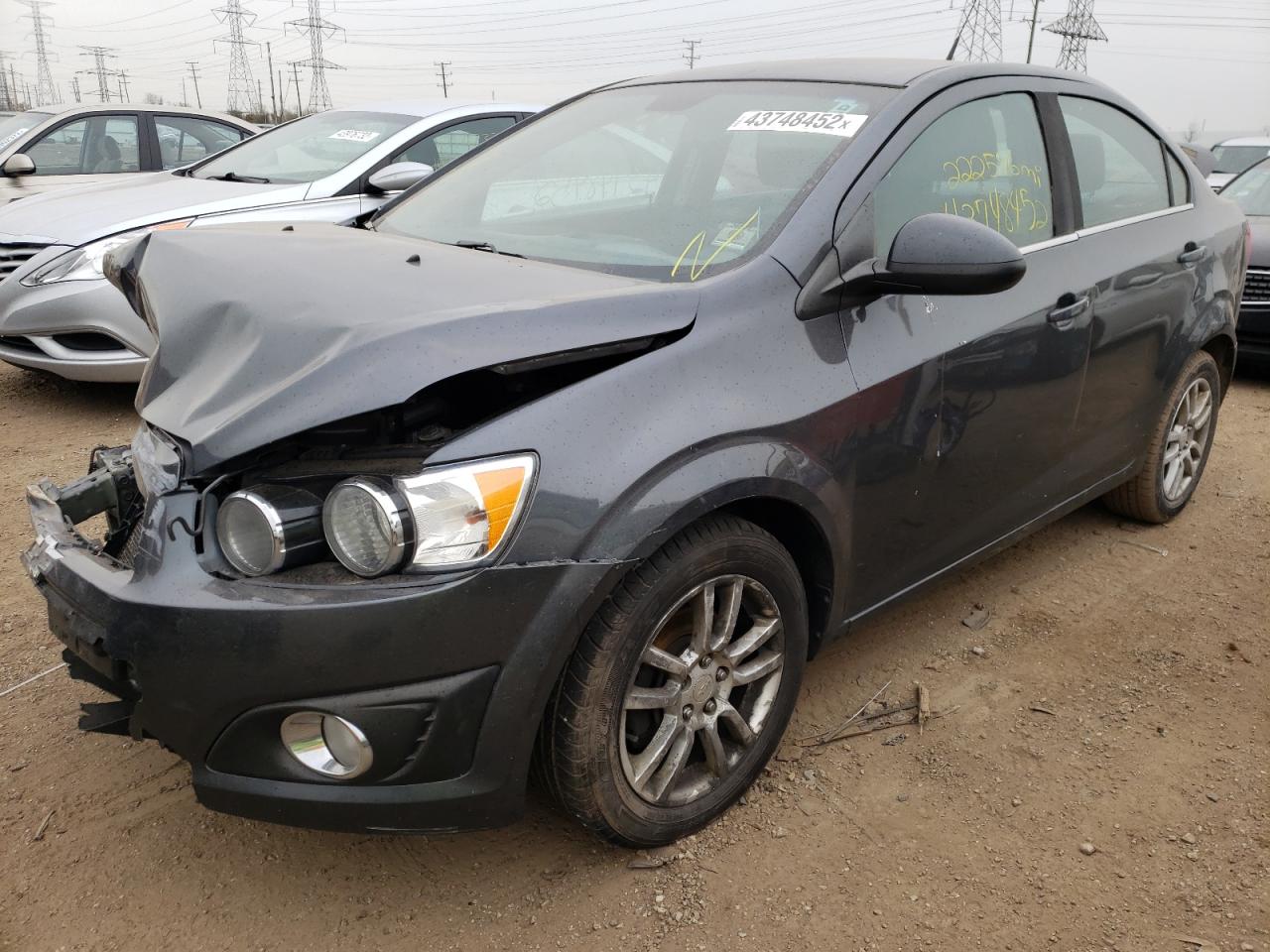 Photo 2 from auction – 2013 CHEVROLET SONIC LT with VIN 1G1JC5SH5D4104048