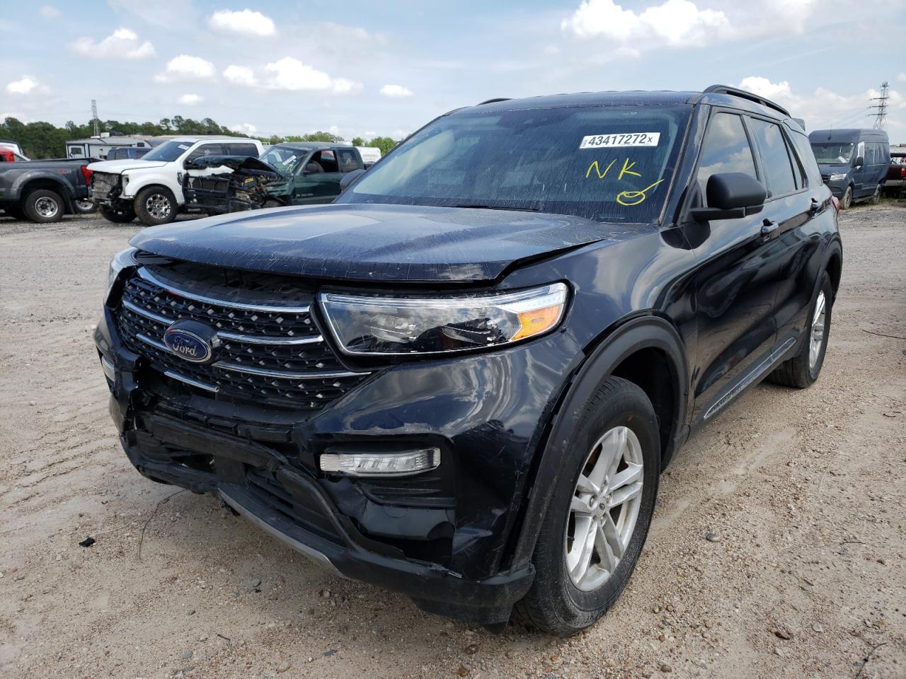 Photo 2 from auction – 2020 FORD EXPLORER X with VIN 1FMSK7DH1LGA91752
