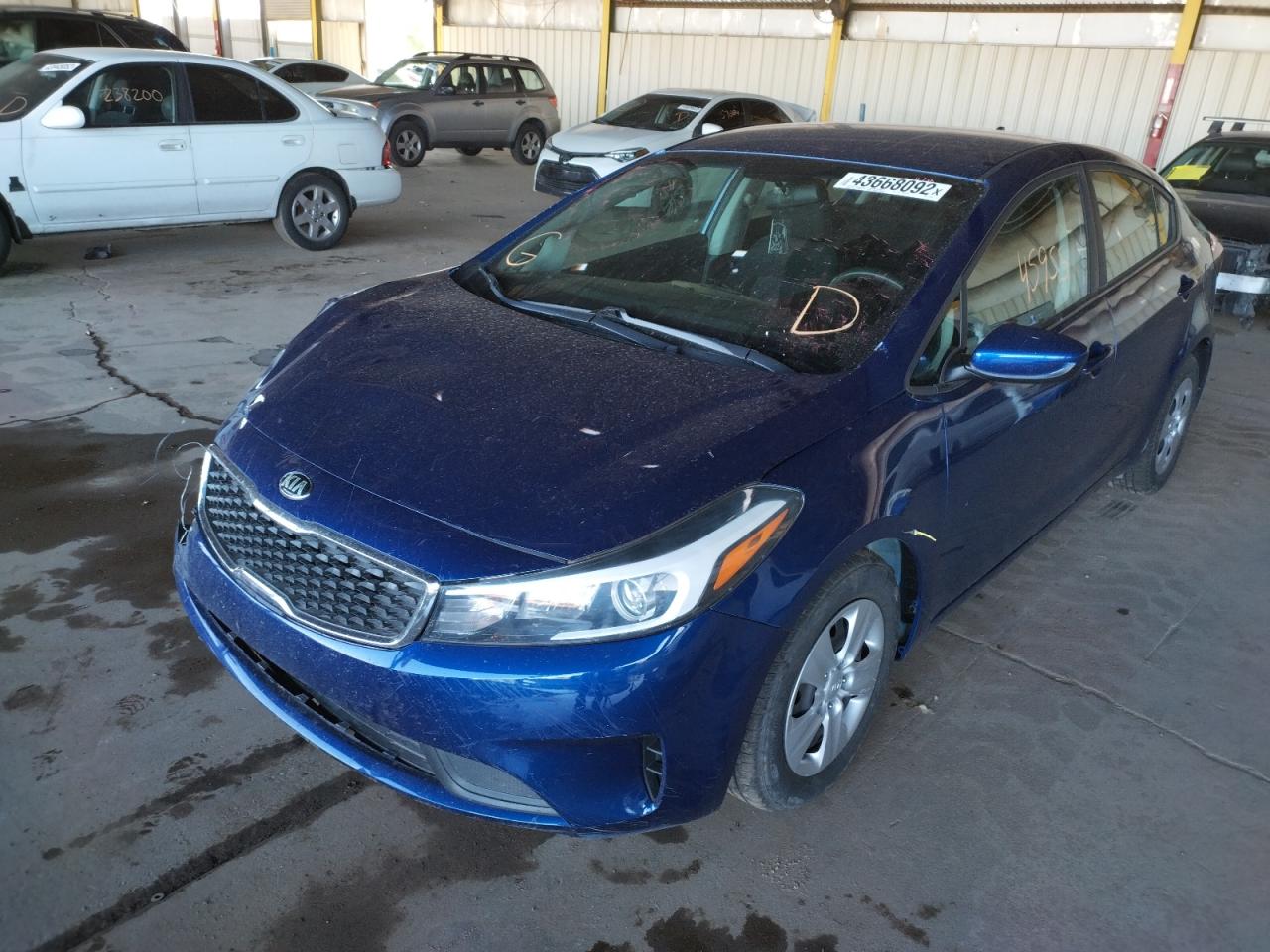 Photo 2 from auction – 2017 KIA FORTE LX with VIN 3KPFK4A73HE037926