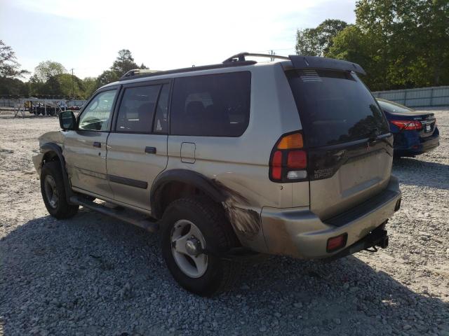 Photo 3 from auction – 2000 MITSUBISHI MONTERO SP with VIN JA4LS31H7YP058892