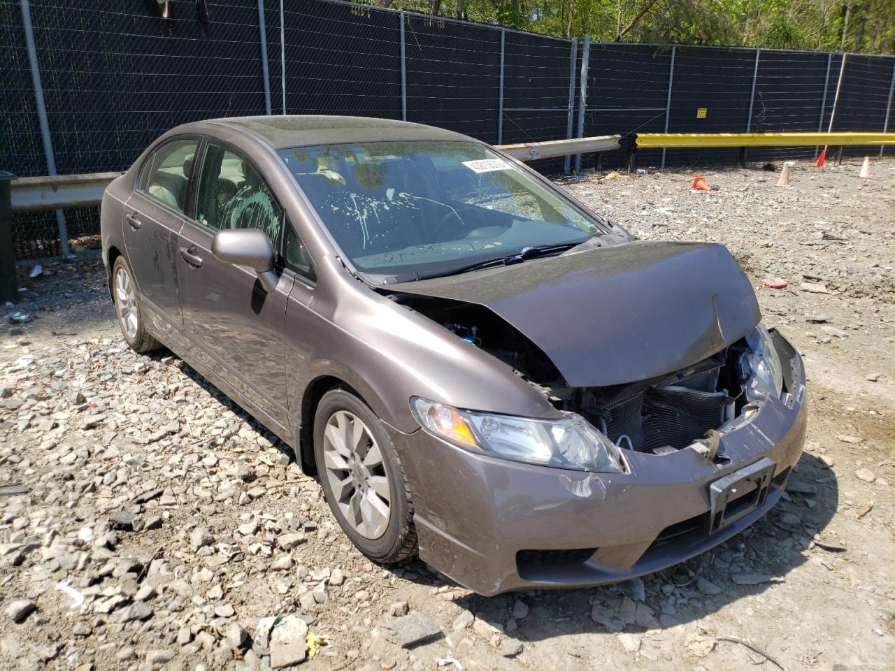 HONDA CIVIC EXL 2010 with VIN 2HGFA1F96AH519331 - Photo from auction