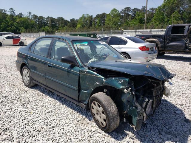 Photo 1 from auction – 2000 HONDA CIVIC BASE with VIN 2HGEJ6618YH578541