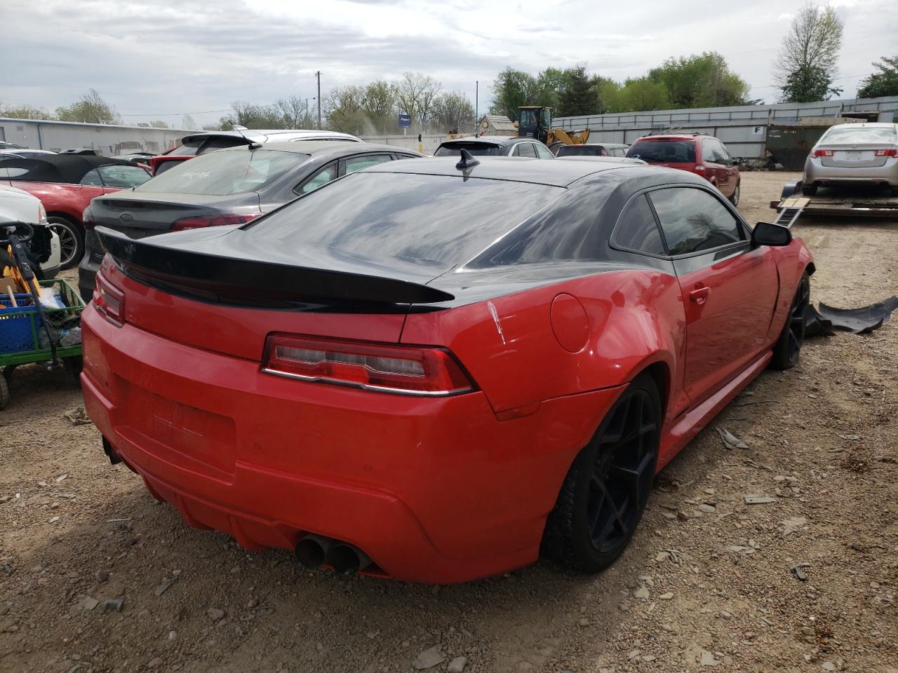 Photo 4 from auction – 2014 CHEVROLET CAMARO 2SS with VIN 2G1FT1EW2E9165137
