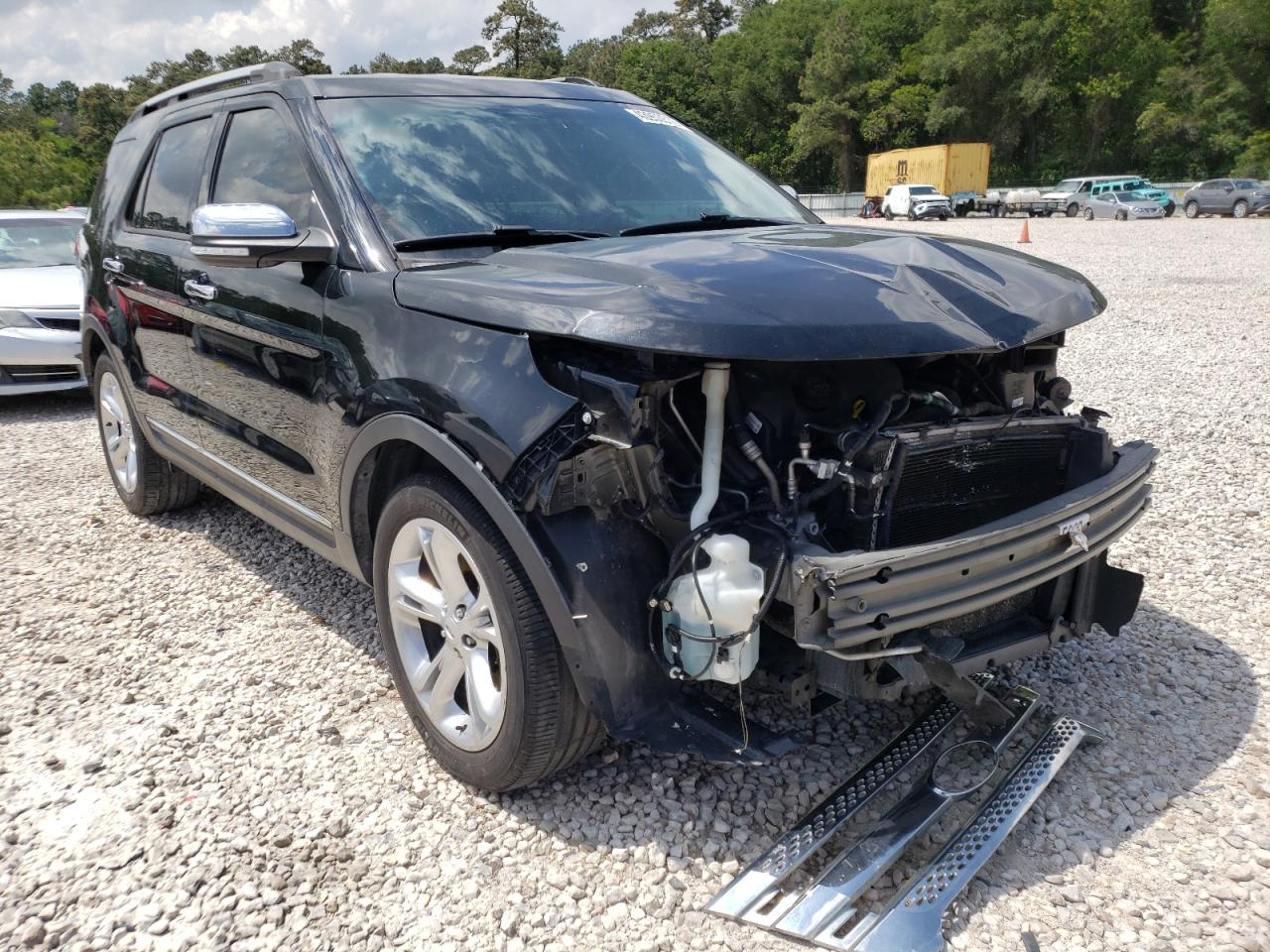 FORD EXPLORER L 2015 with VIN 1FM5K7F82FGC62412 - Photo from auction