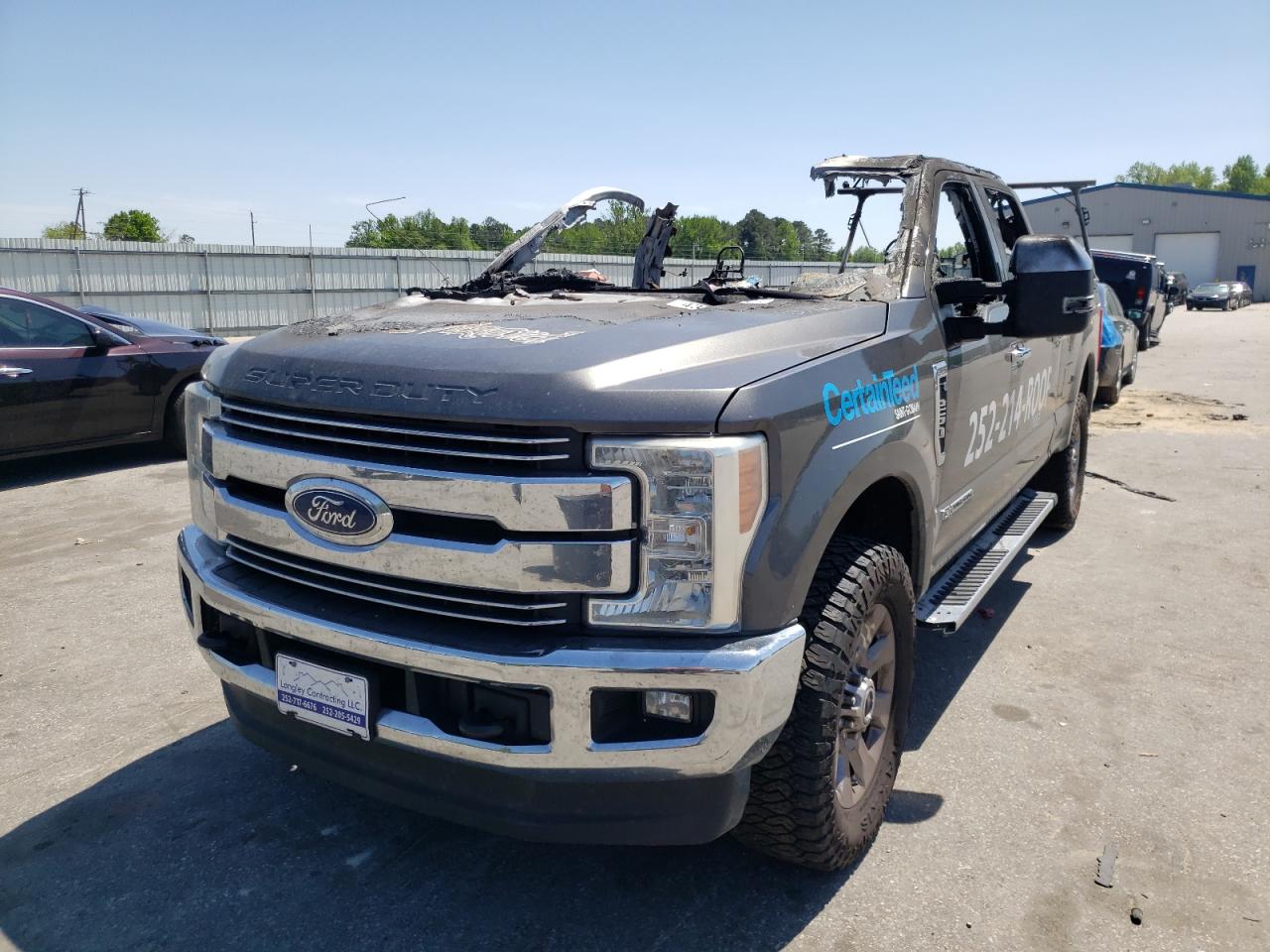 Photo 2 from auction – 2017 FORD F250 SUPER with VIN 1FT7W2BT1HEE91175