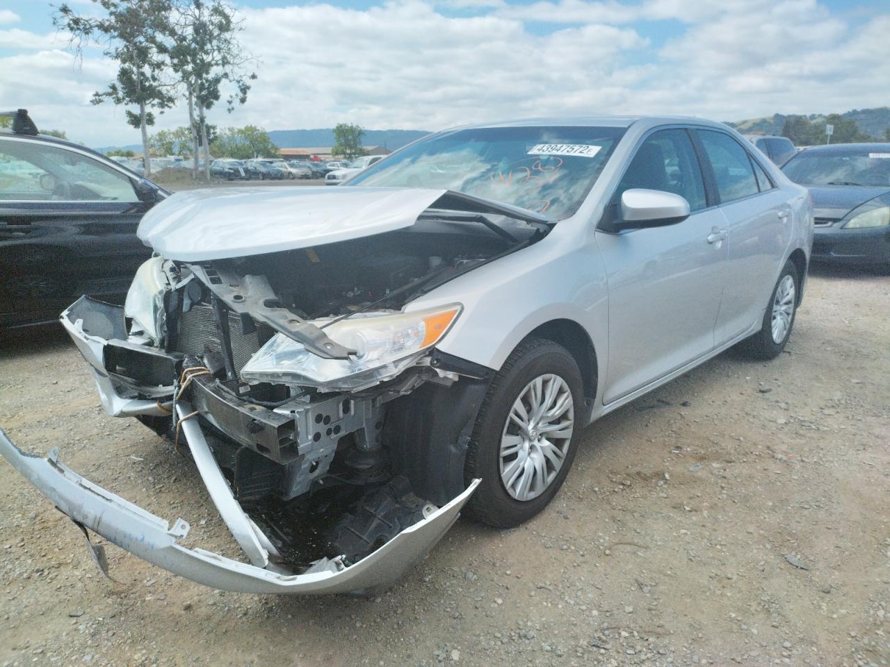 Photo 2 from auction – 2012 TOYOTA CAMRY BASE with VIN 4T4BF1FK0CR269362