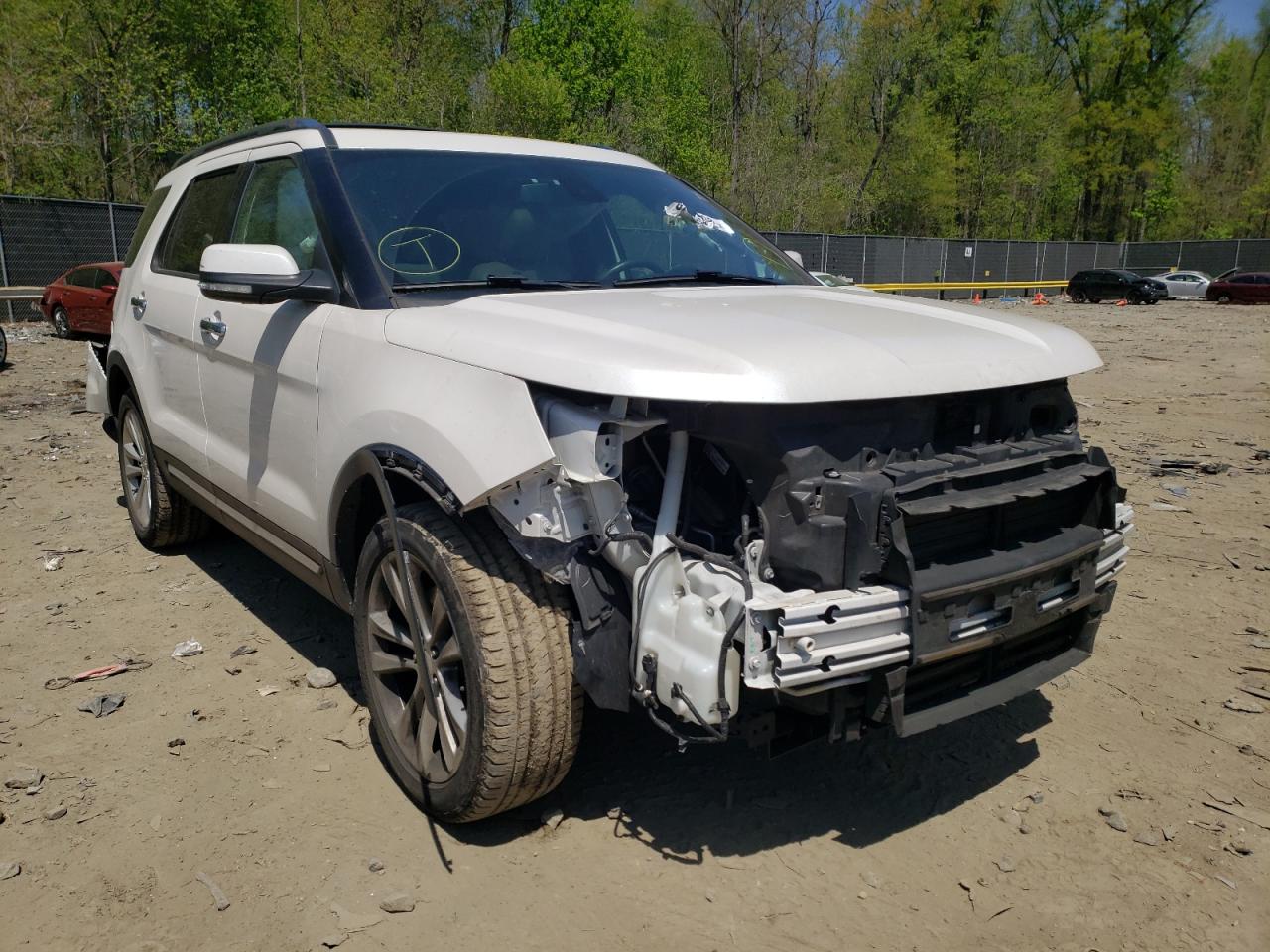 FORD EXPLORER L 2018 with VIN 1FM5K8F82JGC23849 - Photo from auction