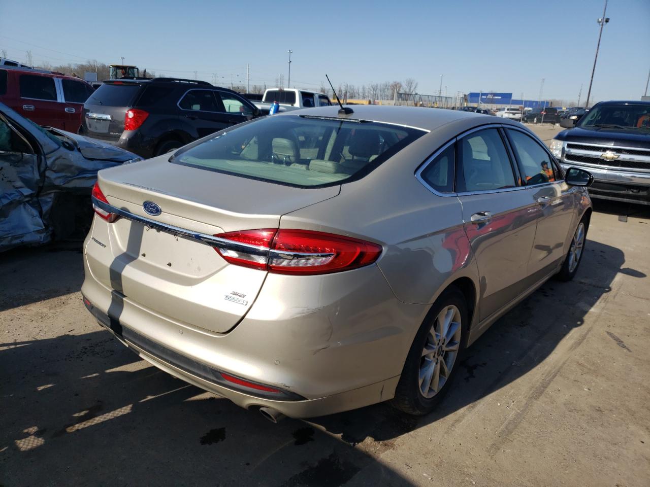 Photo 4 from auction – 2017 FORD FUSION SE with VIN 3FA6P0HD1HR241421