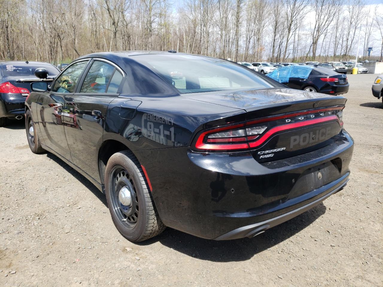 Photo 3 from auction – 2019 DODGE CHARGER PO with VIN 2C3CDXKT0KH600294