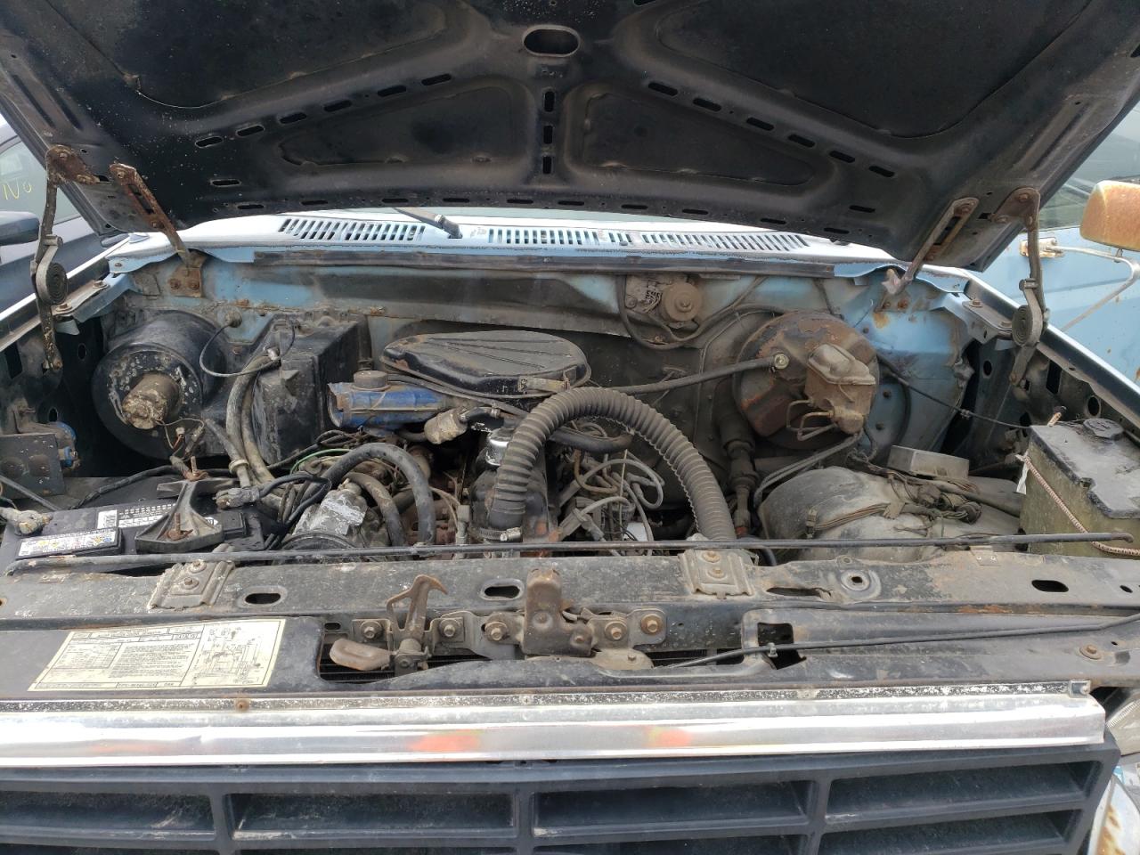 Photo 7 from auction – 1981 FORD F250 with VIN 2FTEF25E5BCB17833