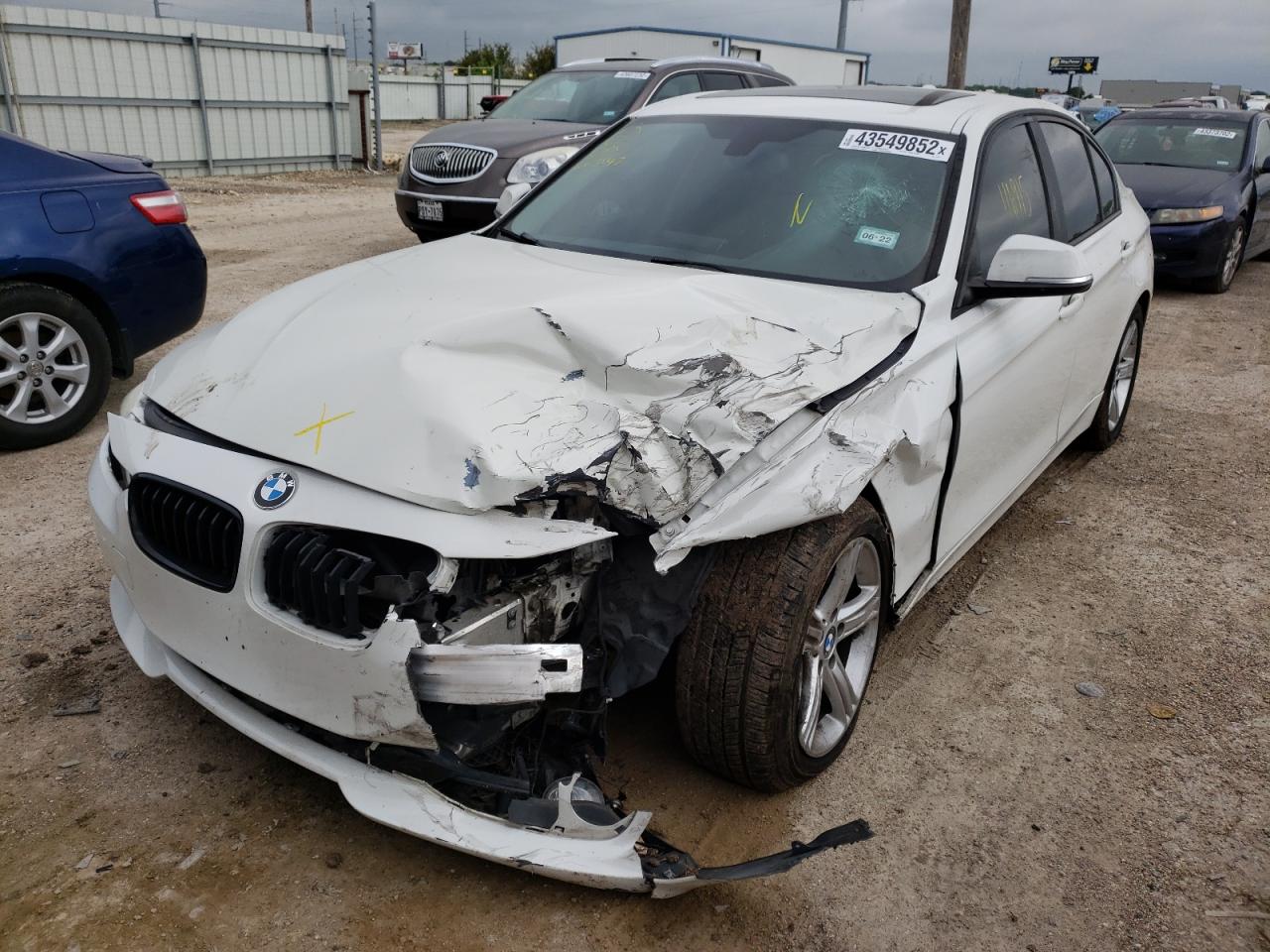 Photo 2 from auction – 2014 BMW 328 I with VIN WBA3A5C55EP603147