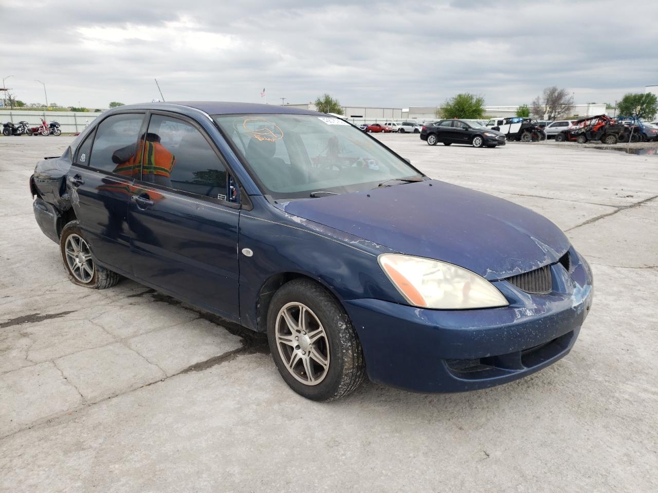 MITSUBISHI LANCER ES 2004 with VIN JA3AJ26EX4U009978 - Photo from auction