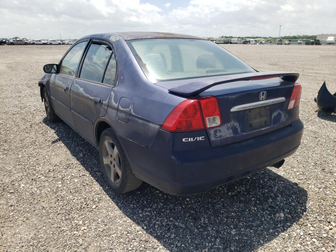 Photo 3 from auction – 2003 HONDA CIVIC LX with VIN 2HGES16533H534622