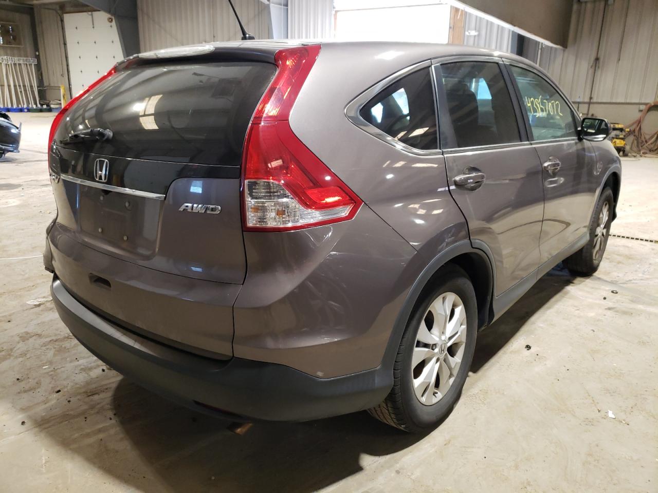 Photo 4 from auction – 2013 HONDA CR-V EX with VIN 5J6RM4H50DL028043