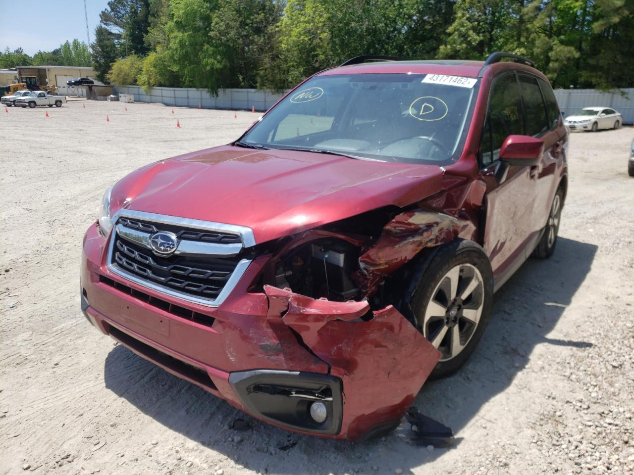 Photo 2 from auction – 2018 SUBARU FORESTER 2 with VIN JF2SJARCXJH526052