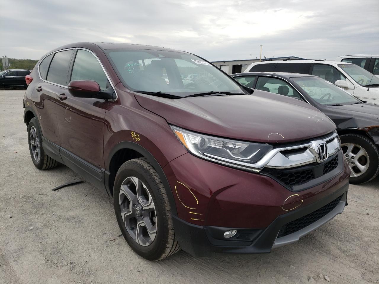 Photo 1 from auction – 2018 HONDA CR-V EXL with VIN 7FARW2H83JE085127