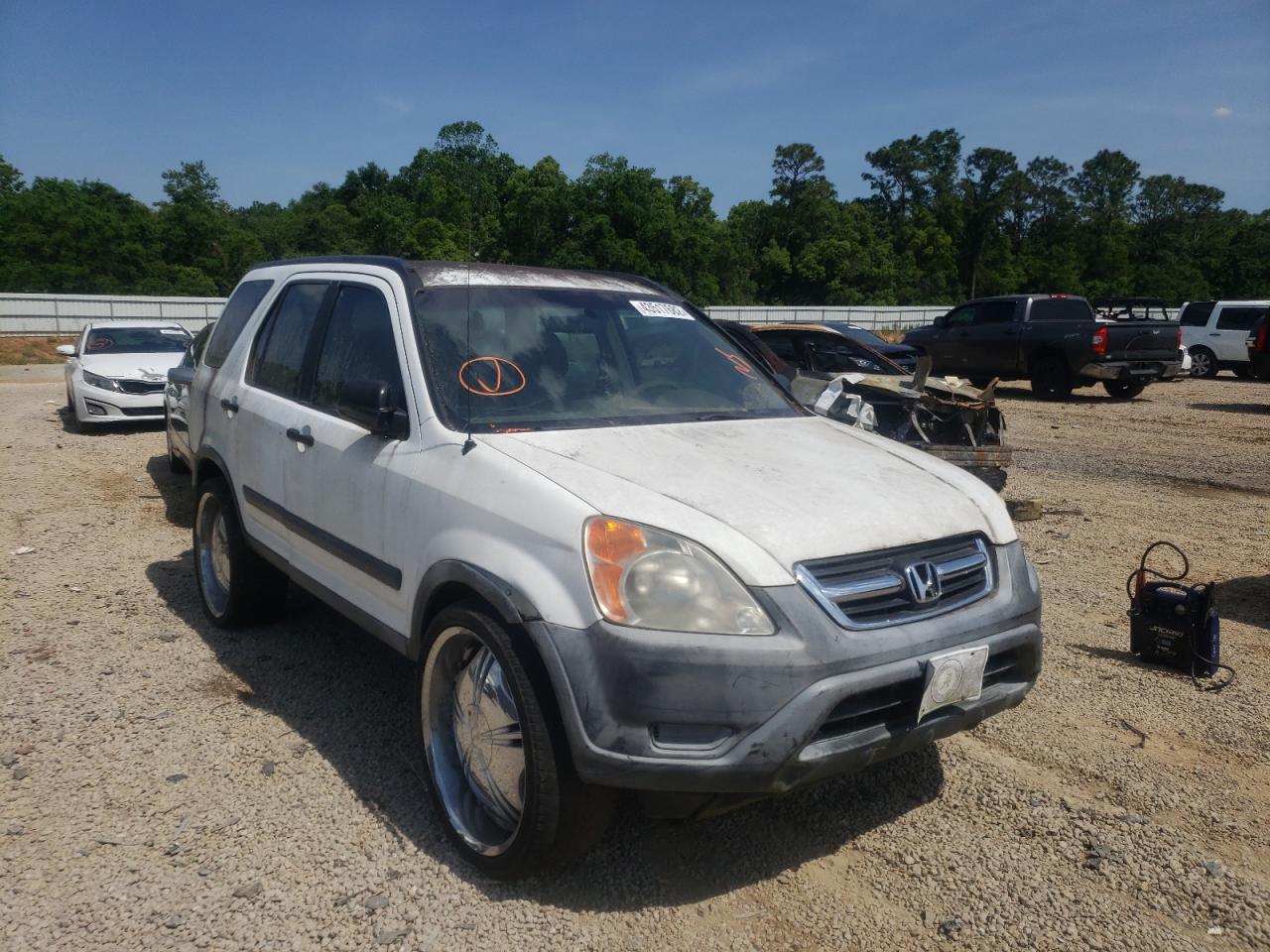HONDA CR-V LX 2002 with VIN JHLRD68472C011510 - Photo from auction