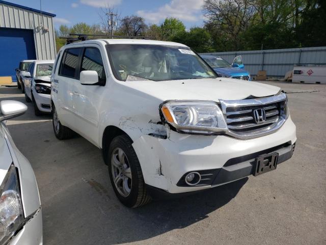 HONDA PILOT EX 2014 with VIN 5FNYF4H41EB046719 - Photo from auction