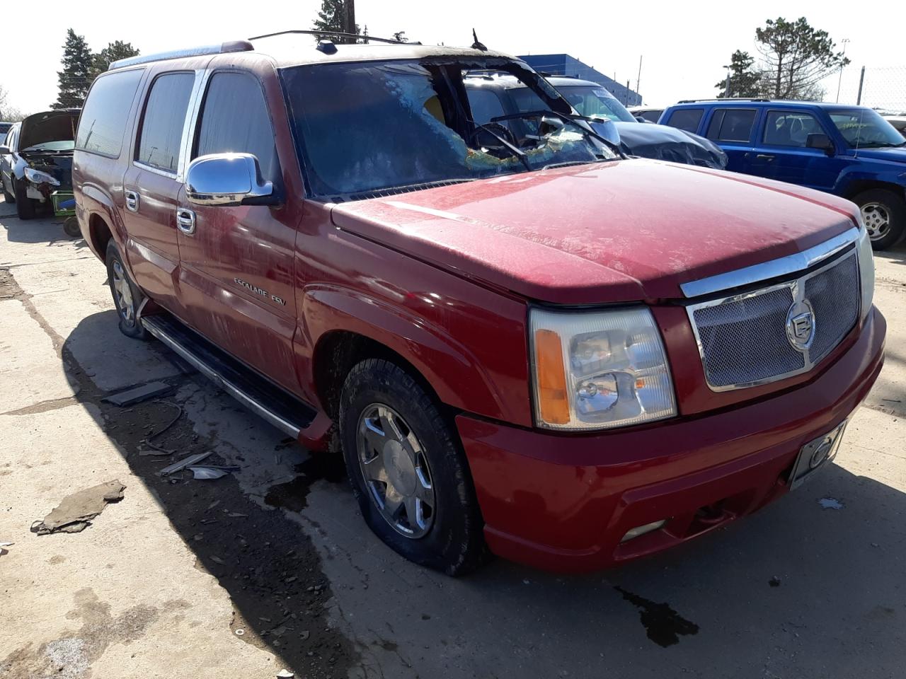 CADILLAC ESCALADE E 2005 with VIN 3GYFK66N45G196645 - Photo from auction